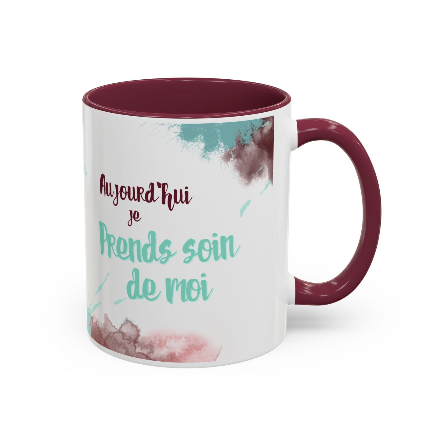 Tasse bien-être 11 oz - Aujourd'hui, je prends soin de moi