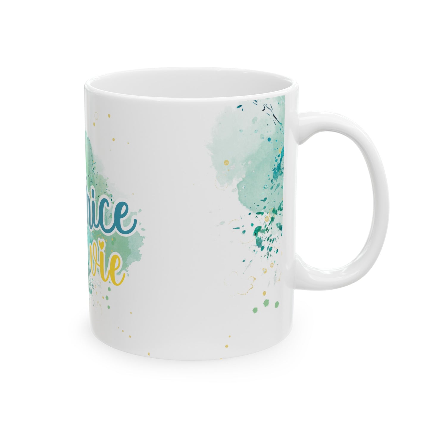 Tasse 11 oz - Je suis la créatrice de ma vie Splash