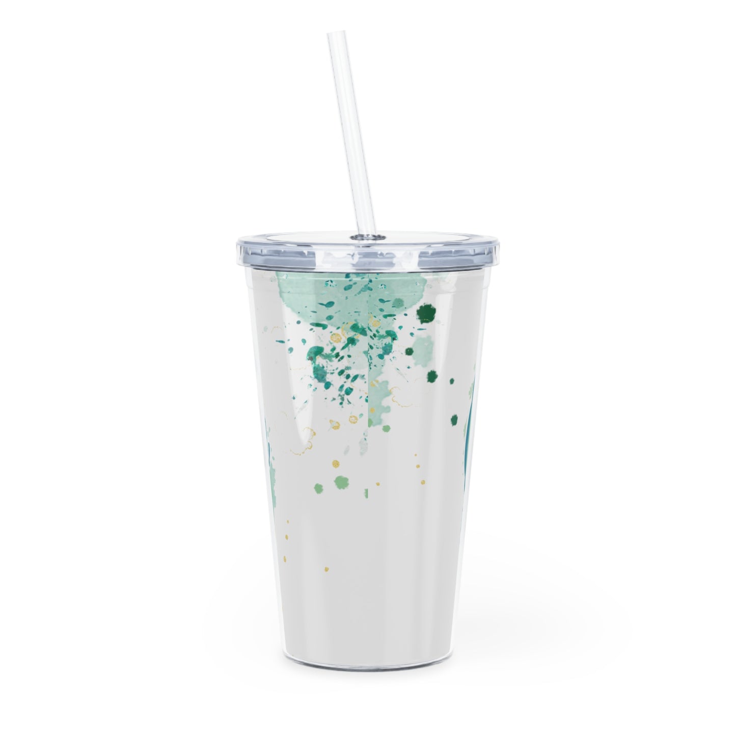 Gobelet 20 oz avec paille - Je suis la créatrice de ma vie - Splash