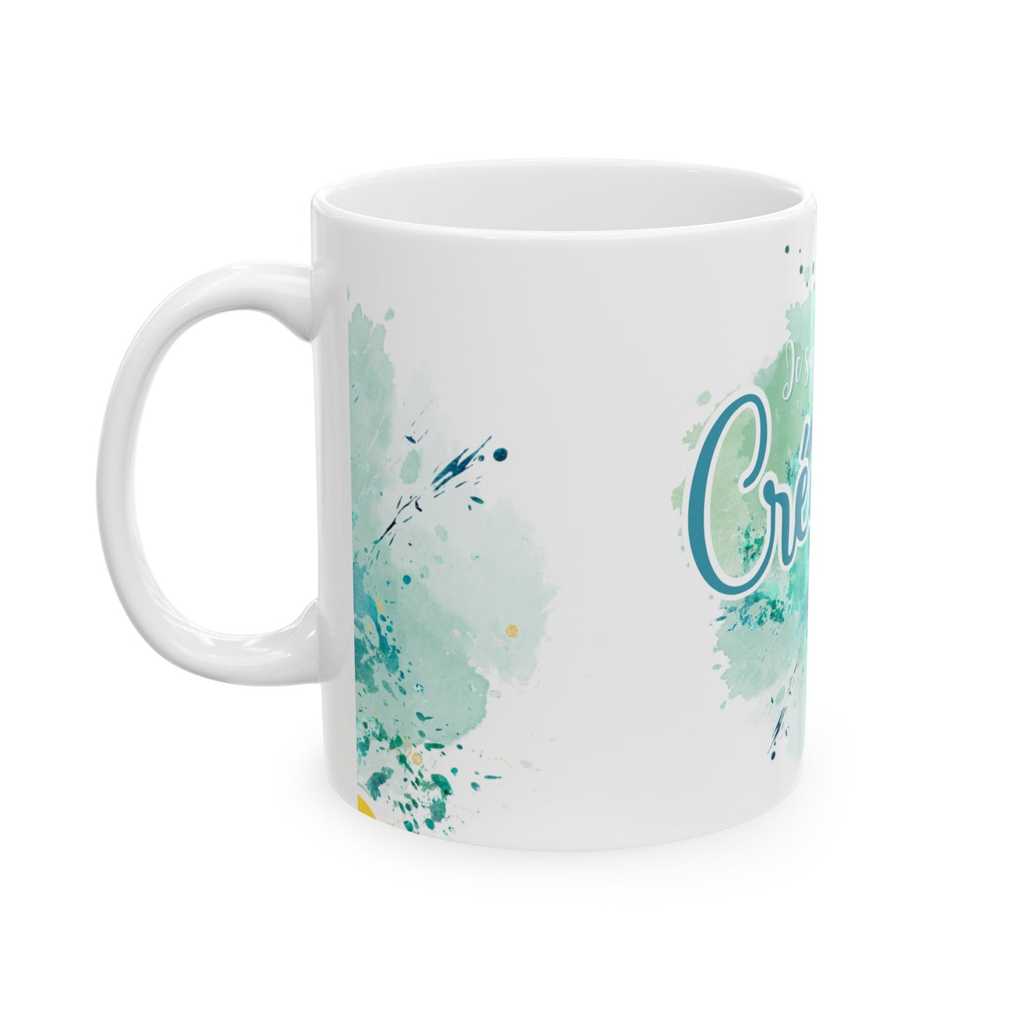 Tasse 11 oz - Je suis la créatrice de ma vie Splash