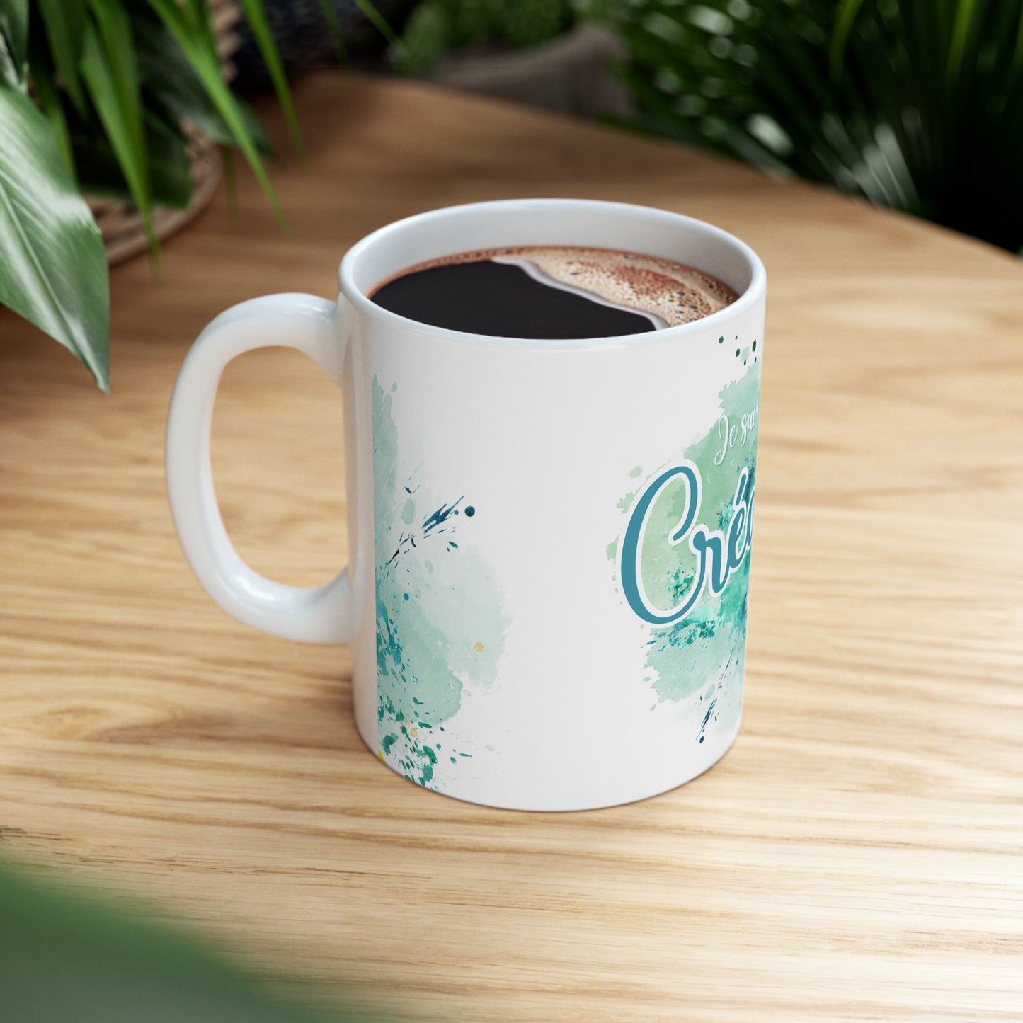 Tasse 11 oz - Je suis la créatrice de ma vie Splash