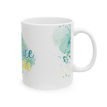 Tasse 11 oz - Je suis la créatrice de ma vie Splash