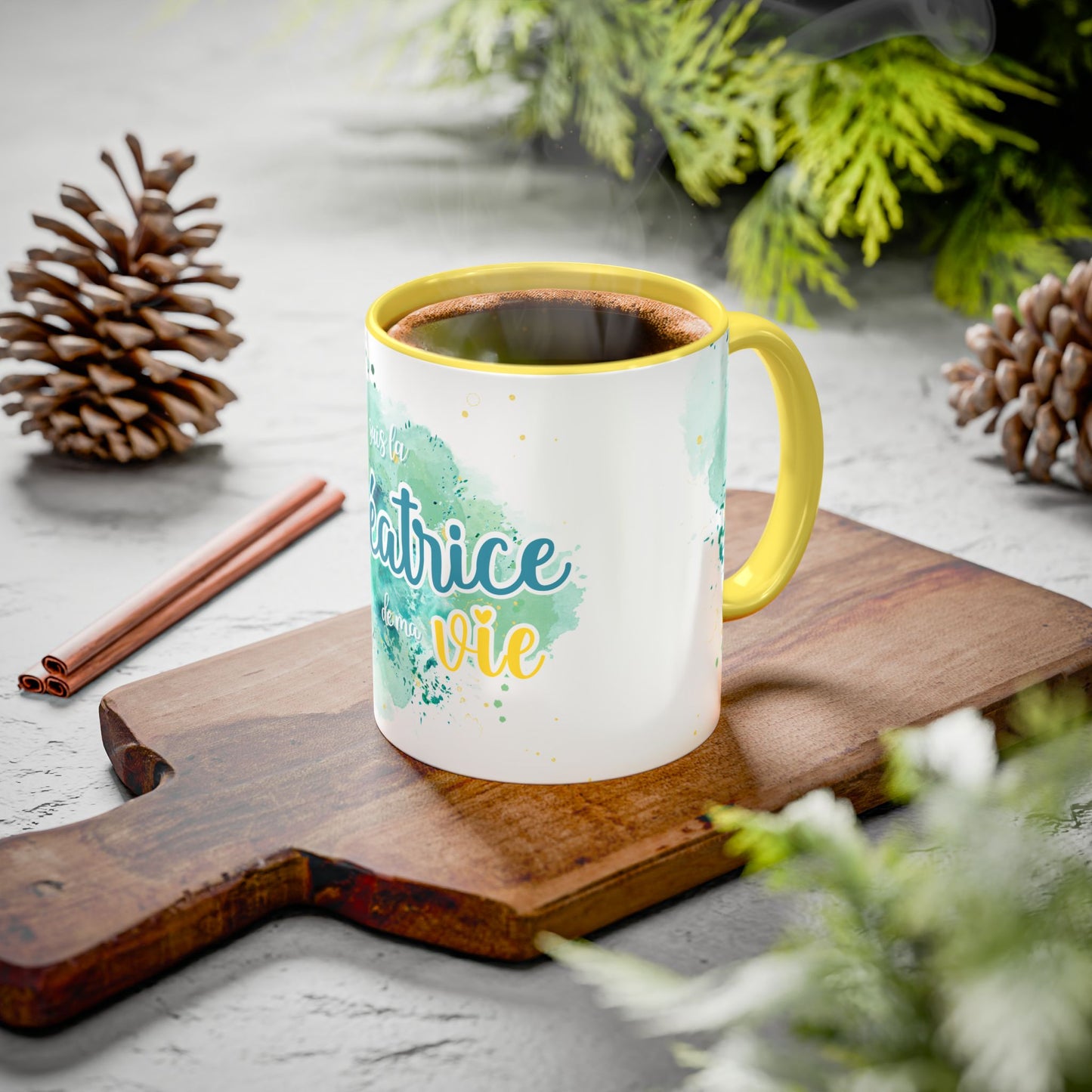 Tasse 11 oz - Je suis la créatrice de ma vie Splash