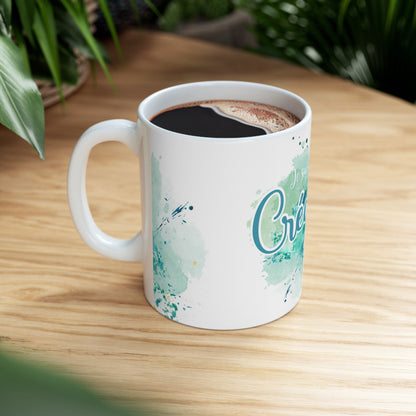 Tasse 11 oz - Je suis la créatrice de ma vie Splash